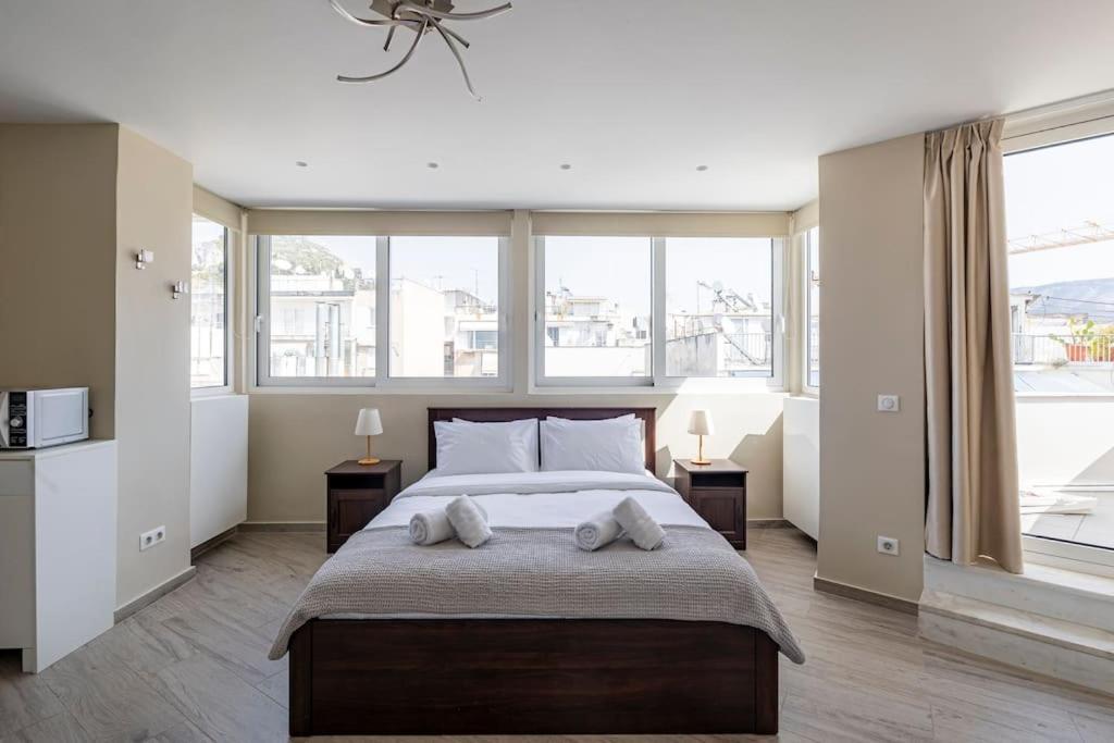 Appartement Penthouse In The Heart Of Athènes Extérieur photo