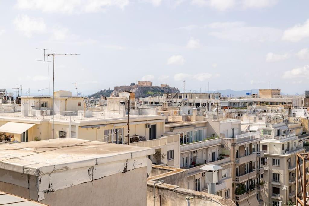 Appartement Penthouse In The Heart Of Athènes Extérieur photo