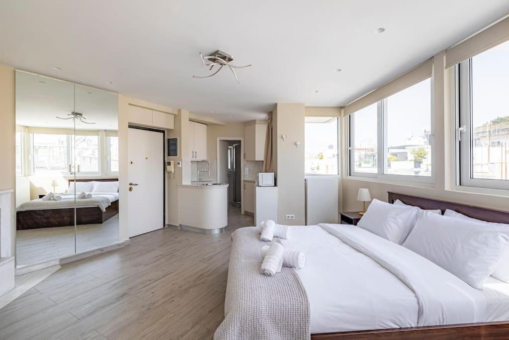 Appartement Penthouse In The Heart Of Athènes Extérieur photo
